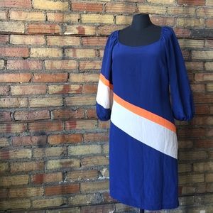 Anthropologie ECI nwt blue bell sleeve dress